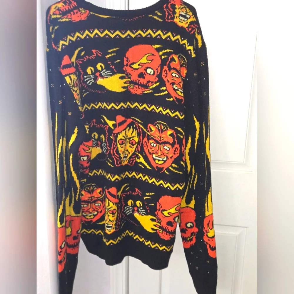Unisex Black Matter Sweater - Picture 2 of 4